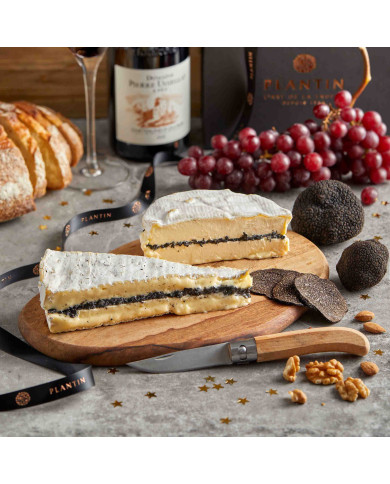 Brie with black truffle 10% - 170g