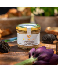 Grilled artichoke spread with summer truffles, truffle content 5%