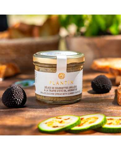 Délice de courgettes grillées à la truffe d'été 5% aromatisée