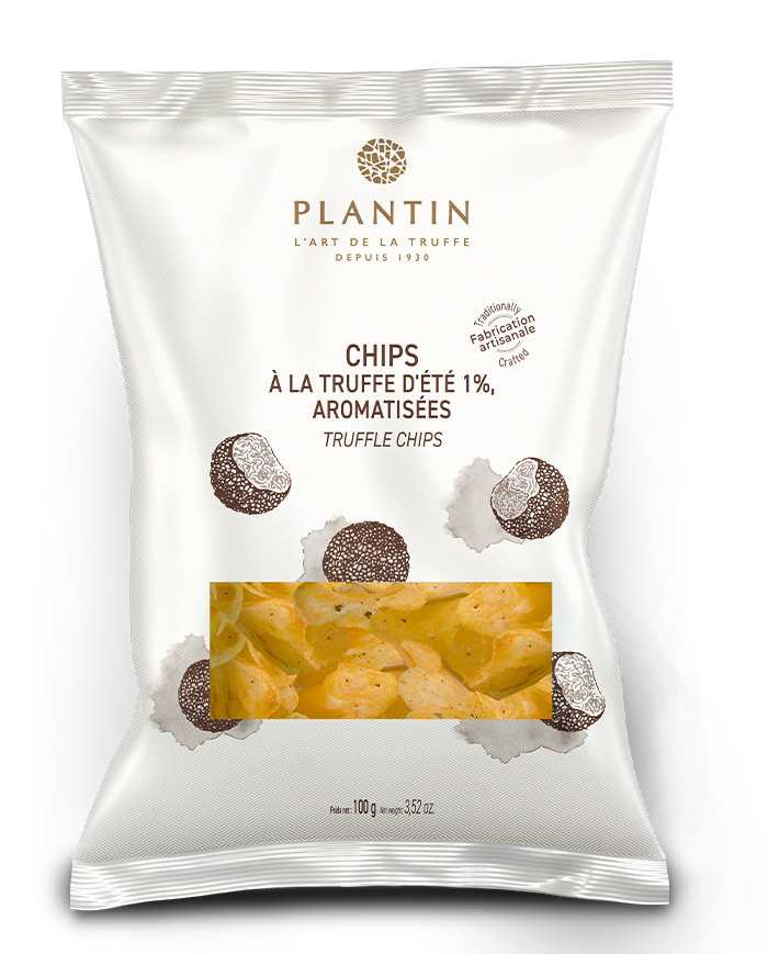 Chips à la truffe d'été aromatisées 1% - 100g