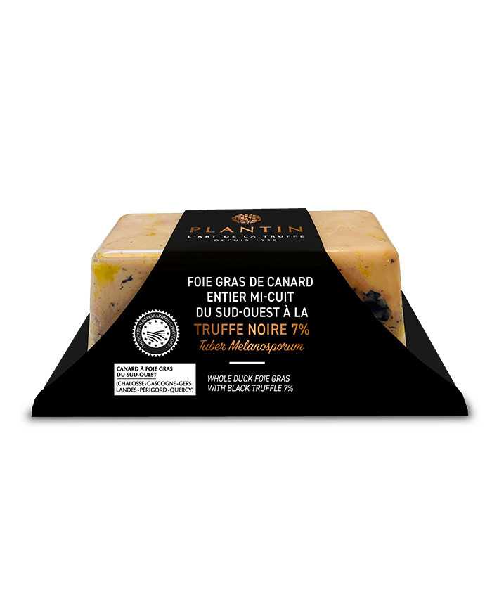 Foie gras truffé mi-cuit 7% - 250g