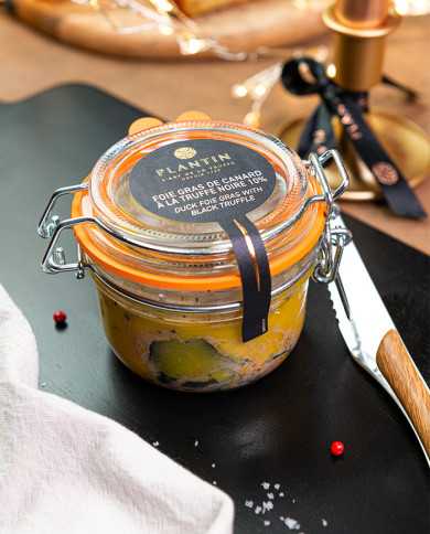 Foie Gras intero al tartufo nero 10% - 130g