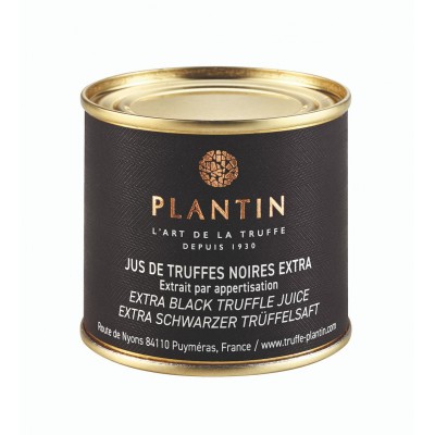 Jus de truffes noires extra 100g | PLANTIN - L'art de la truffe