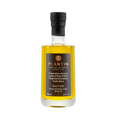 Black truffle-flavoured extra virgin olive oil
