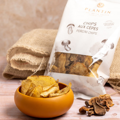 Porcini chips