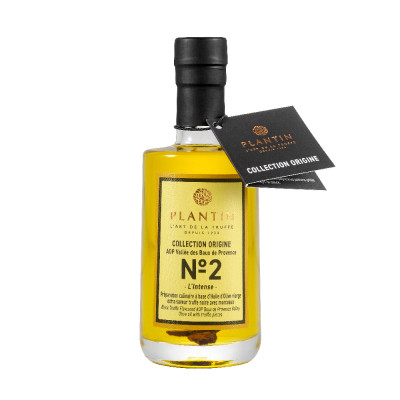 Natives Olivenöl extra aromatisiert, schwarze Trüffel - 100 ml