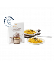 Preparazione per uova strapazzate al tartufo invernale