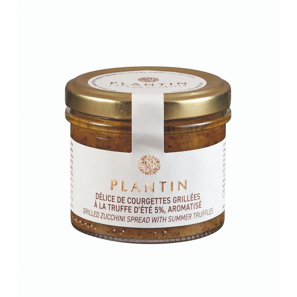 Délice de courgettes grillées à la truffe d'été 5% aromatisée