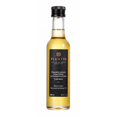 Huile de tournesol aromatisée à la truffe noire - 250ml