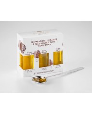 Trio of extra-virgin olive oils